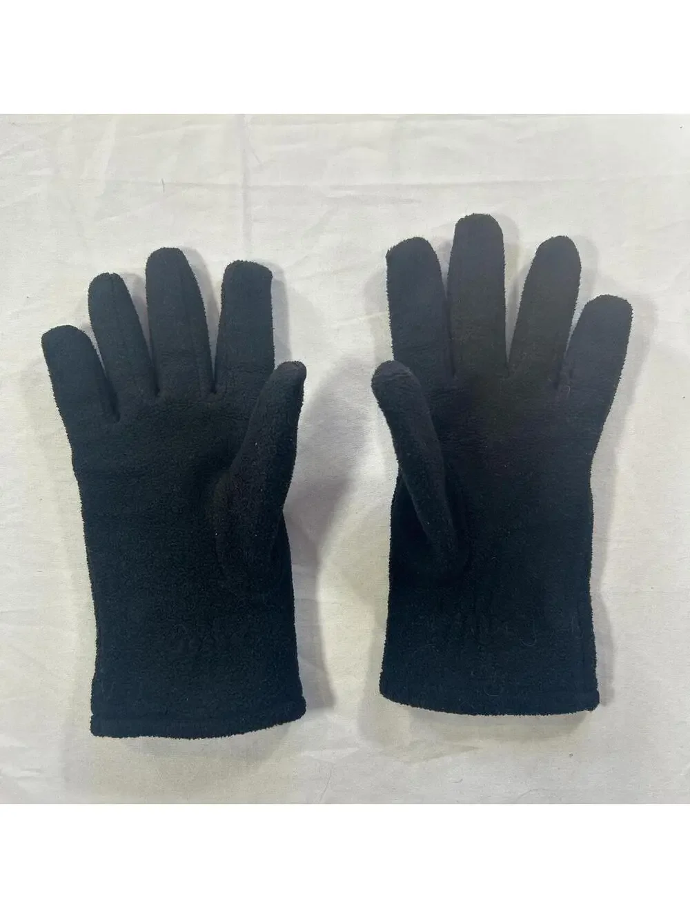 Anne Klein Black Fleece Winter Gloves.